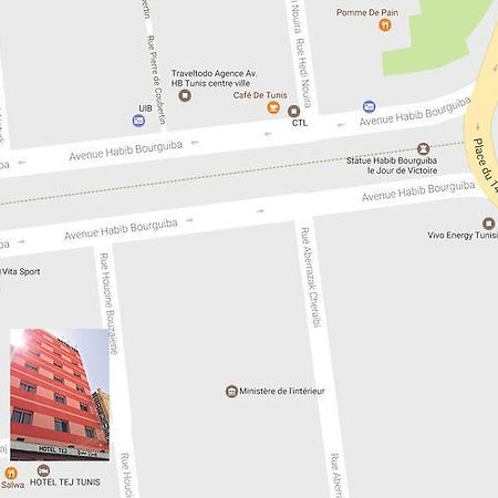 Hotel Tej Тунис Екстериор снимка